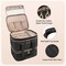 Nail Polish Organizer; Three-Layers Nail Polish Organizer Case with Detachable Nail Machine Compartment; 3 in 1 Portable Nail Polish Holder Organizer Case